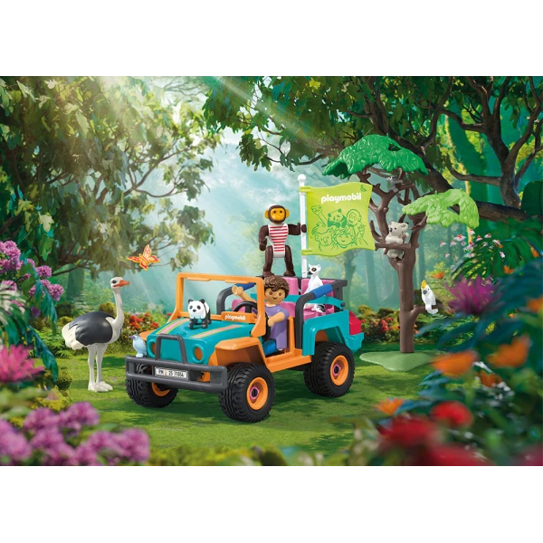 PLAYMOBIL ANIMALS & FRIENDS 4Χ4 VEHICLE