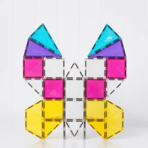 CONNETIX MAGNETIC TILES GLITTER UNICORN PACK 56 pcs