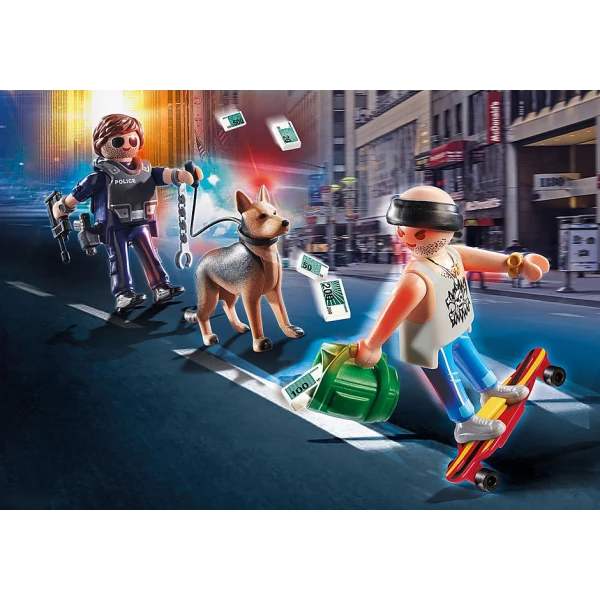 PLAYMOBIL POLICE ACTION CITY STREET PATROL