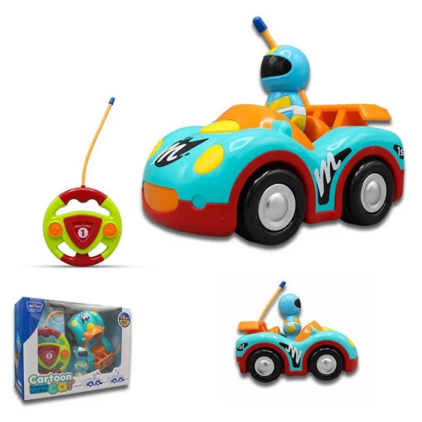 BABY REMOTE CONTROL CAR BLUE 27MHz