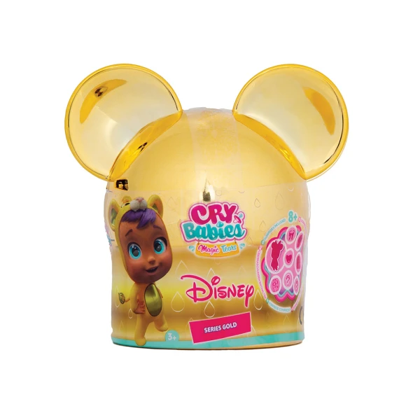 CRY BABIES MAGIC TEARS ΚΛΑΨΟΥΛΙΝΙΑ DISNEY GOLD EDITION ΧΡΥΣΟ ΣΠΙΤΑΚΙ - 6 ΣΧΕΔΙΑ