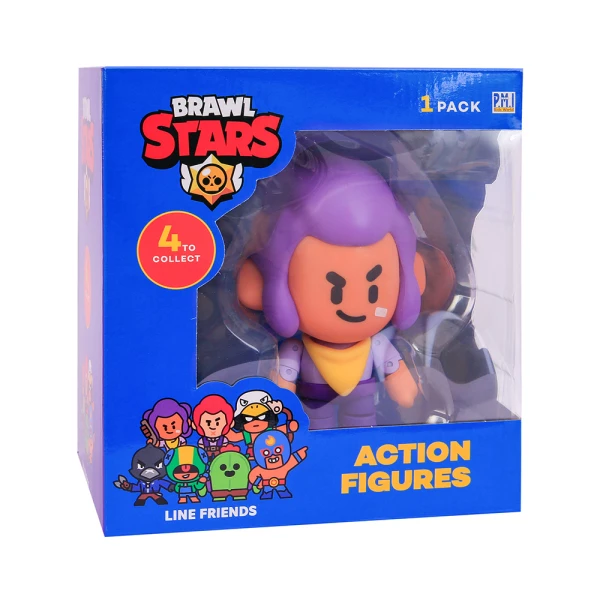 P.M.I. BRAWL STARS ACTION FIGURES 16.5 cm S1 BRW6500 - 4 DESIGNS