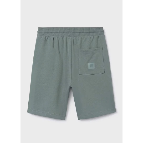 MAYORAL BERMUDA PANTS FLEECE BASIC LIGHT GREEN