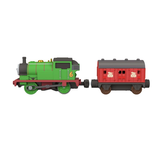 THOMAS THE TRAIN NEW MOTORIZED TRAIN WITH WAGON - PERCY