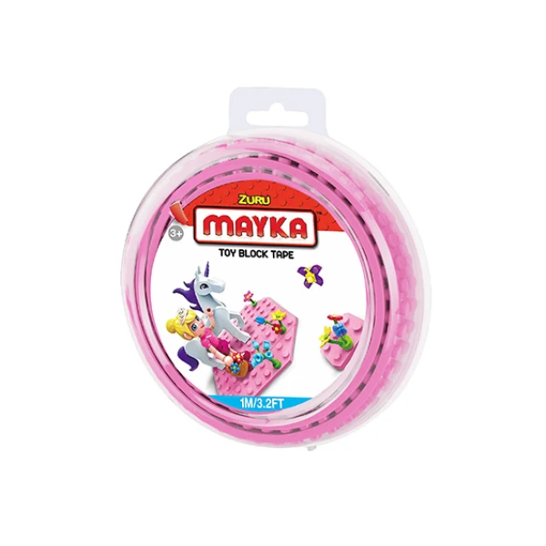 ZURU MAYKA 1m ΑΥΤΟΚΟΛΛΗΤΗ ΤΑΙΝΙΑ ΚΑΤΑΣΚΕΥΩΝ ΓΙΑ ΤΟΥΒΛΑΚΙΑ - ΔΙΑΦΟΡΑ ΧΡΩΜΑΤΑ