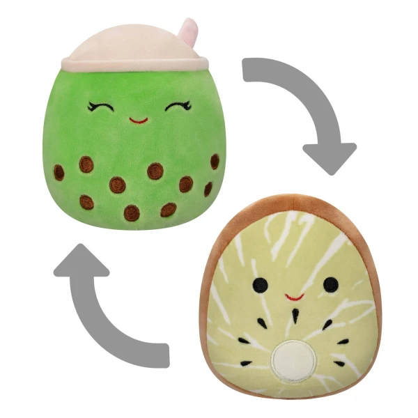 SQUISHMALLOWS FLIPMALLOWS PLUSH 13 cm KIWI-GREEN BOBA