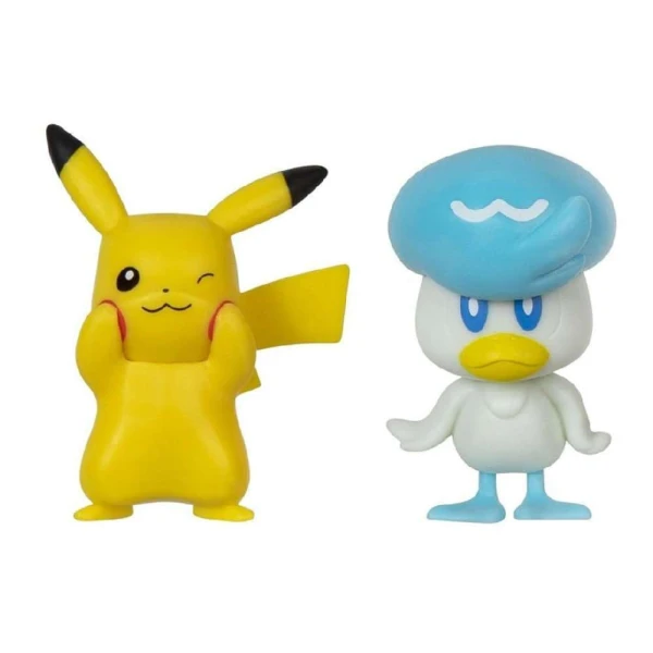 POKEMON ΣΕΤ 2 ΦΙΓΟΥΡΕΣ 5 εκ. GENERATION IX W01 PIKACHU AND QUAXLY