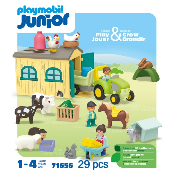 PLAYMOBIL JUNIOR FARM ADVENTURE 