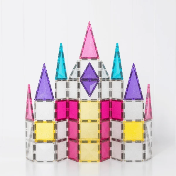 CONNETIX MAGNETIC TILES GLITTER UNICORN PACK 56 pcs