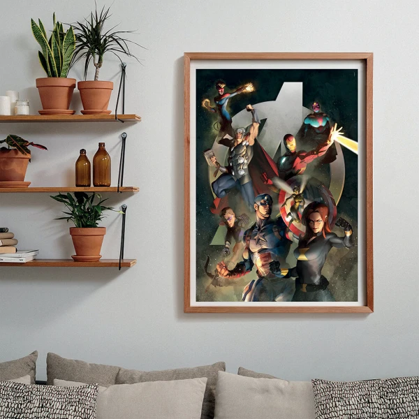 CLEMENTONI PUZZLE H.Q. THE AVENGERS - COMPACT BOX 1000 pcs