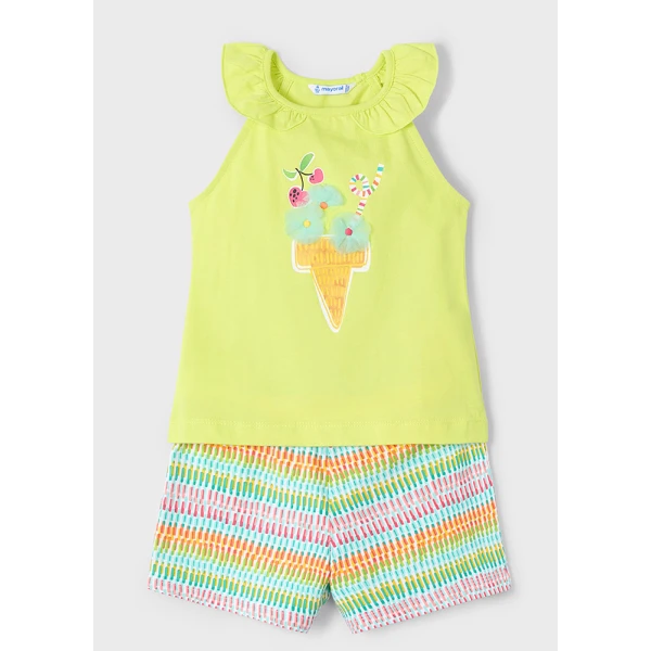 MAYORAL SET SHORTS YELLOW 