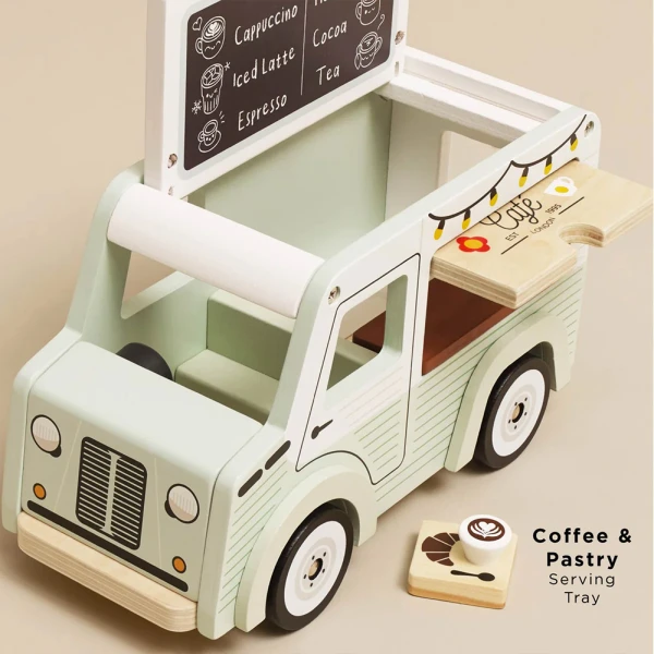 LE TOY VAN WOODEN CAFE VAN