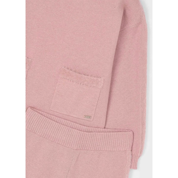 MAYORAL SET TROUSERS LONG KNITTED SOFT PINK
