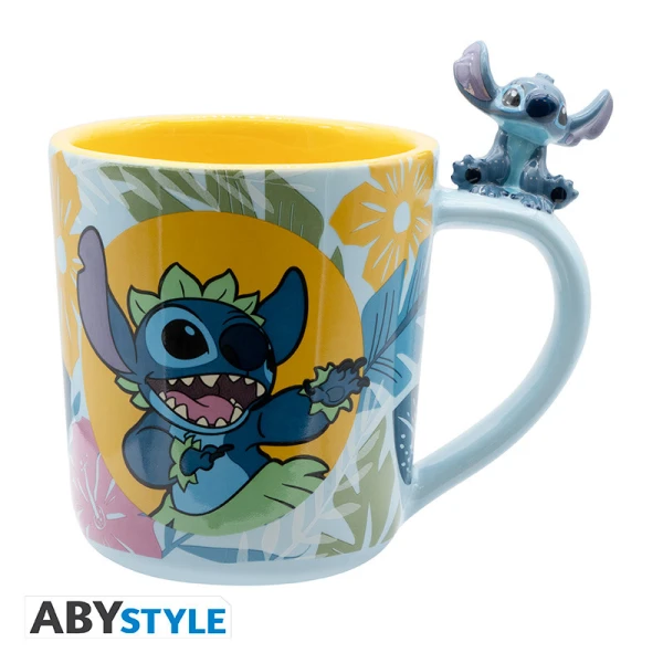 ABYSSE LILO & STITCH ΚΟΥΠΑ HAWAIIAN STITCH ME 3D ΛΑΒΗ