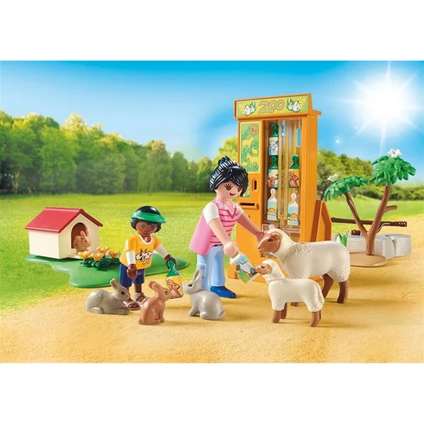 PLAYMOBIL MY LIFE ΤΑΙΖΟΝΤΑΣ ΤΑ ΖΩΑΚΙΑ