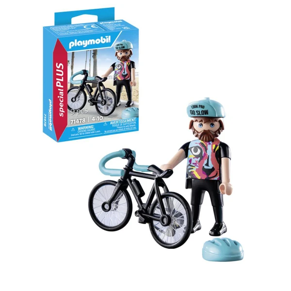 PLAYMOBIL SPECIAL PLUS ROAD CYCLIST PAUL