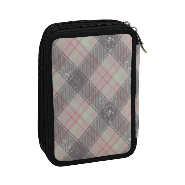 BACK ME UP DOUBLE FILLED  PENCIL CASE SCOTCH BEAR