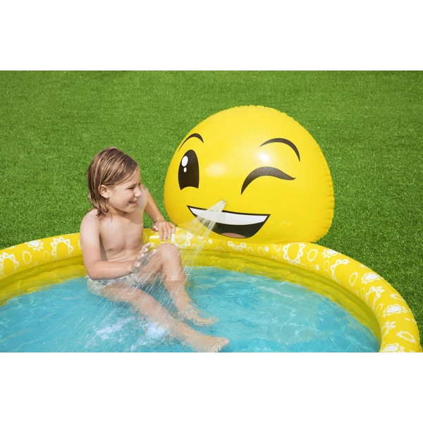 BESTWAY ΠΑΙΔΙΚΗ ΠΙΣΙΝΑ 165Χ144Χ69 εκ. SUMMER SMILES SPRAYER