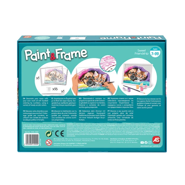 AS PAINT & FRAME SWEET FRIENDSHIP ΓΙΑ 9+ ΧΡΟΝΩΝ