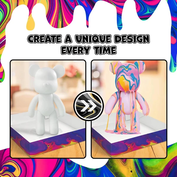SPLAT PLANET ΣΕΤ ΚΑΤΑΣΚΕΥΗΣ NEON MARBLE BEAR