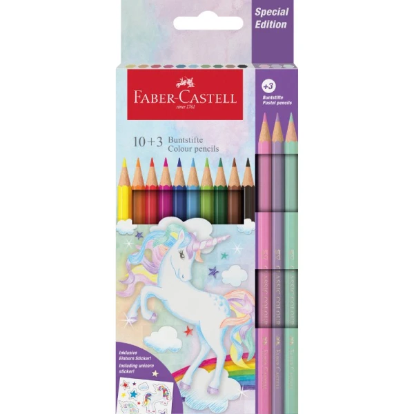 FABER-CASTELL ΣΕΤ 13 ΕΞΑΓΩΝΕΣ ΞΥΛΟΜΠΟΓΙΕΣ ΜΟΝΟΚΕΡΟΣ