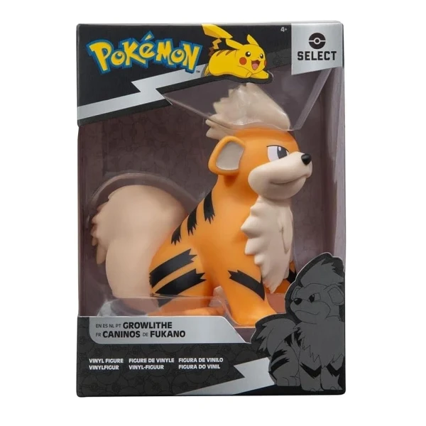 POKEMON W7 ΦΙΓΟΥΡΑ ΒΙΝΥΛΙΟΥ 10 εκ. GROWLITHE