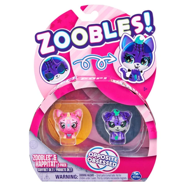 ZOOBLES ΖΩΑΚΙΑ ΣΕΤ ΤΩΝ 2