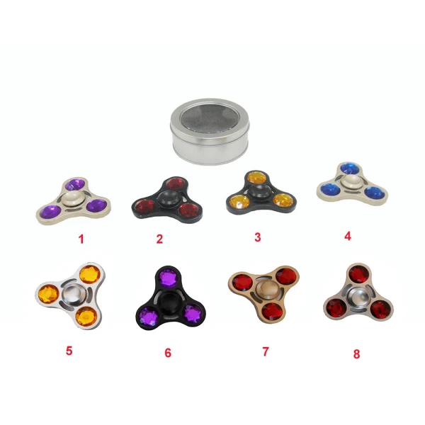 METAL FIDGET SPINNER - 8 COLOURS