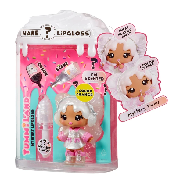 YUMMILAND LIPGLOSS ΚΟΥΚΛΑ S2 - MYSTERY CHASE 1 - SPRINKLES/AVA ICE CREAM