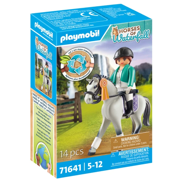 PLAYMOBIL HORSES OF WATERFALL TOURNAMENT RIDER