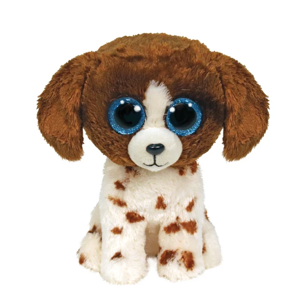 TY BEANIE BOOS MUDDLES ΧΝΟΥΔΩΤΟ ΣΚΥΛΑΚΙ ΚΑΦΕ ΚΑΙ ΛΕΥΚΟ 15ΕΚ