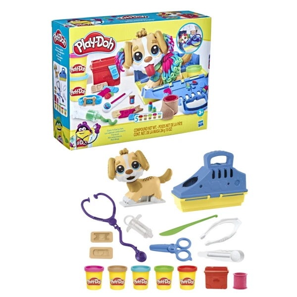PLAY-DOH ΣΕΤ ΚΤΗΝΙΑΤΡΟΥ ΜΕ ΕΡΓΑΛΕΙΑ