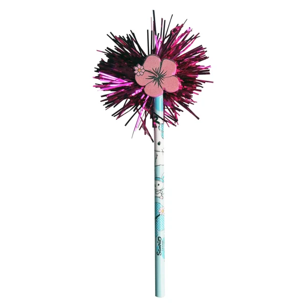 PENCIL WITH DECORATIVE CHARMMY KITTY - 2 DESIGNS