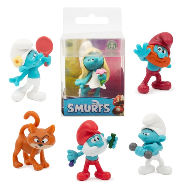 SMURFS ΦΙΓΟΥΡΑ ΤΑΙΝΙΑΣ 5 εκ. ΣΕ ΚΟΥΤΑΚΙ - ΔΙΑΦΟΡΑ ΣΧΕΔΙΑ