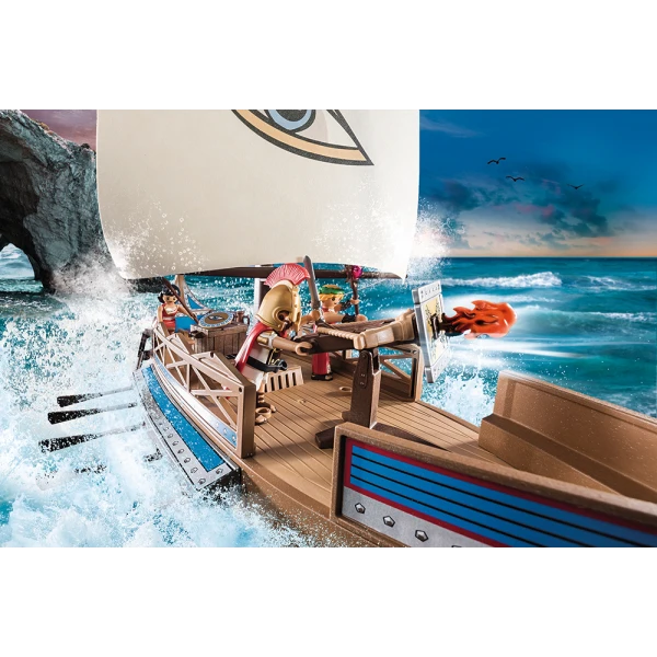 PLAYMOBIL HISTORY ARGO WITH ARGONAUTS