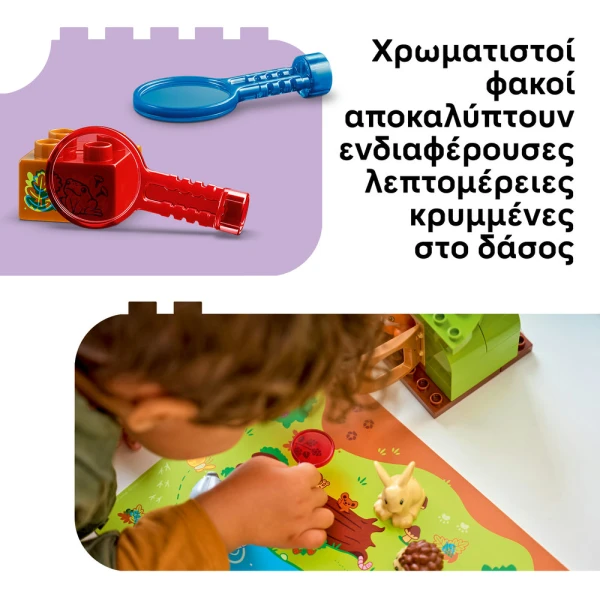 LEGO® DUPLO® DISCOVERY FOREST WITH WILD ANIMALS