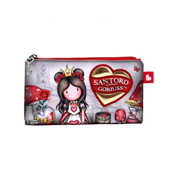 GORJUSS SANTORO LONG WALLET WONDERLAND FINDING MY WAY