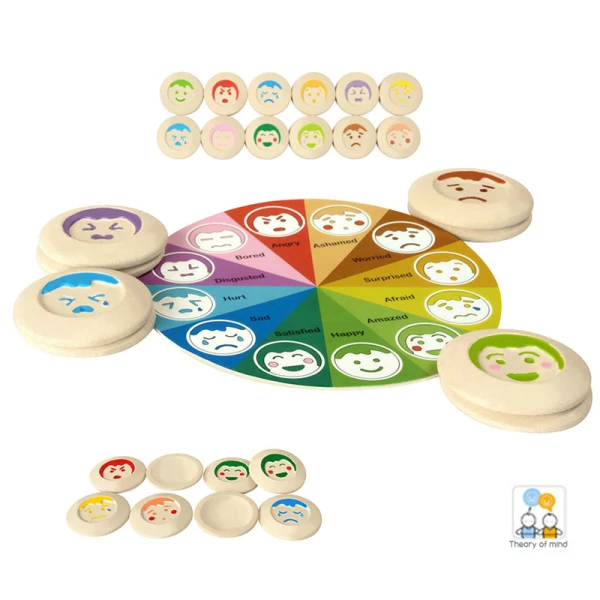 ΞΥΛΙΝΟ ΠΑΙΧΝΙΔΙ PLAN TOYS ΠΑΙΧΝΙΔΙ ΜΝΗΜΗΣ ΜΕ ΣΥΝΑΙΣΘΗΜΑΤΑ