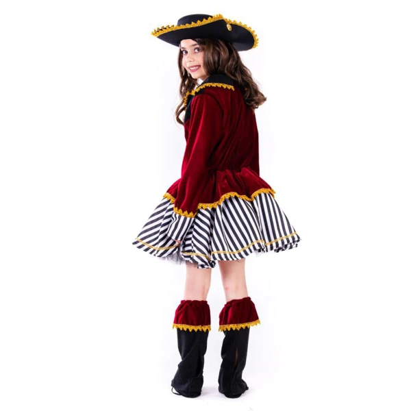 CARNIVAL COSTUME PIRATE GIRL OF RED SEA