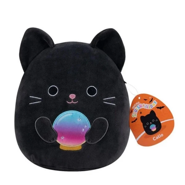 SQUISHMALLOWS-HALLOWEEN PLUSH 19 cm W3 - CALIO THE BLACK CAT