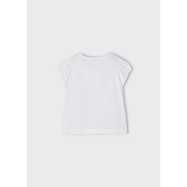 MAYORAL SHORT SLEEVES BLOUSE WHITE