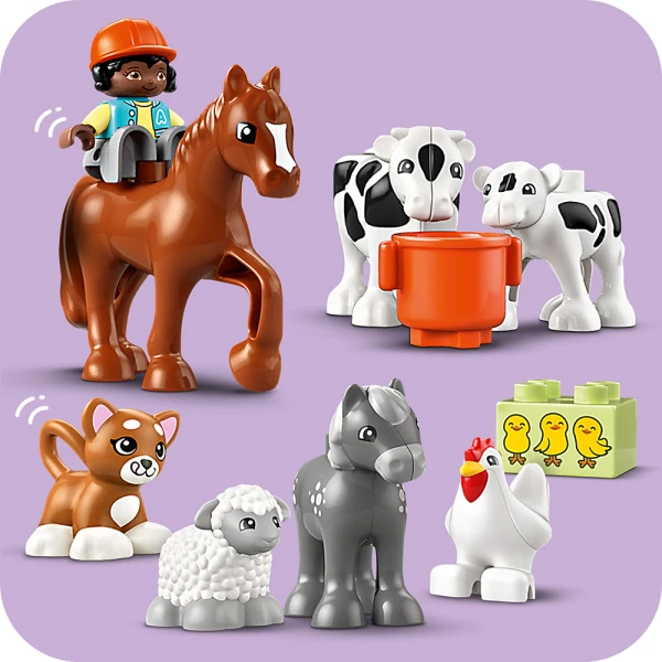 LEGO® DUPLO® TOWN ΦΡΟΝΤΙΖΟΝΤΑΣ ΖΩΑ ΣΤΗ ΦΑΡΜΑ