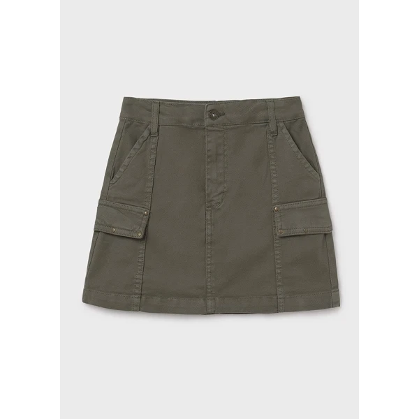 MAYORAL SKIRT GABARDINE CAMOUFLAGE 