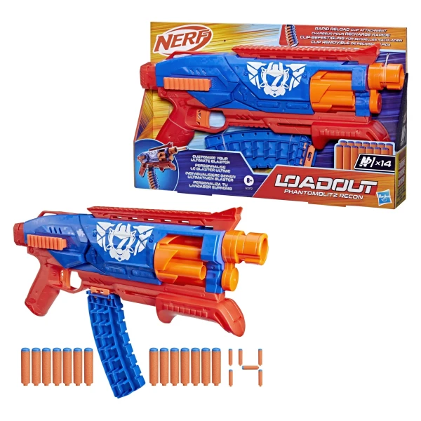 NERF LOADOUT PHANTOMBLITZ RECON BLASTER