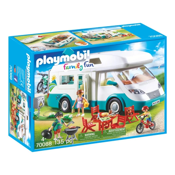 PLAYMOBIL FAMILY FUN ΑΥΤΟΚΙΝΟΥΜΕΝΟ ΟΙΚΟΓΕΝΕΙΑΚΟ ΤΡΟΧΟΣΠΙΤΟ