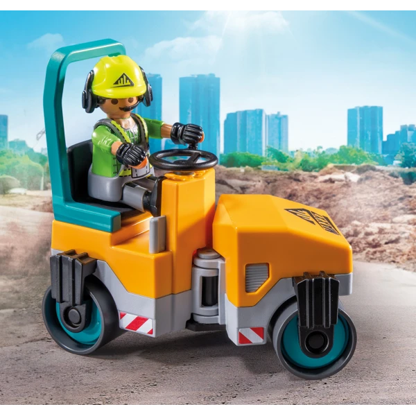 PLAYMOBIL ACTION HEROES ΟΔΟΣΤΡΩΤΗΡΑΣ ΚΑΙ ΕΡΓΑΤΕΣ