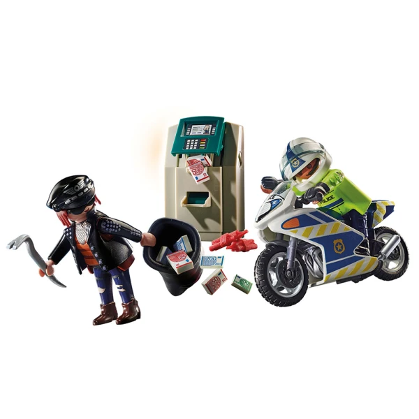 PLAYMOBIL CITY ACTION BANK ROBBER CHASE