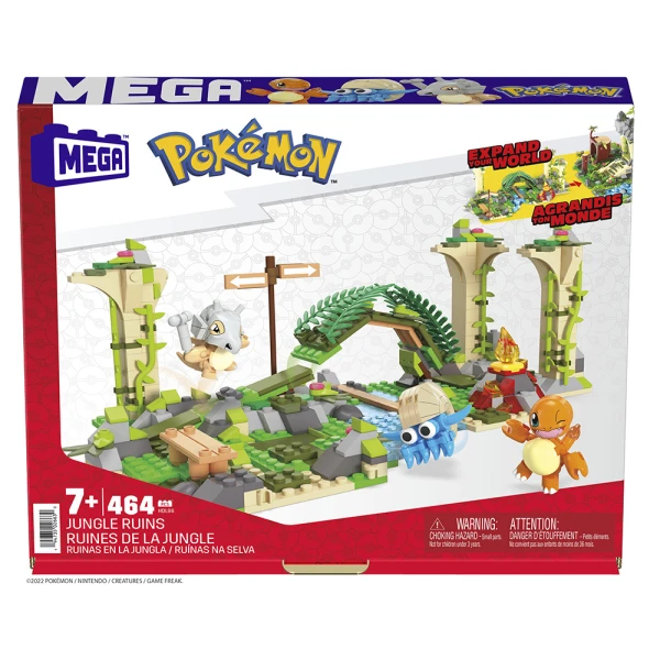MEGA POKEMON ADVENTURE BUILDER - FORGOTTEN RUINS 464 τεμ.