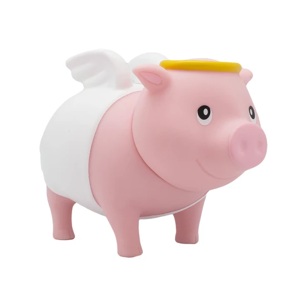 LILALU ΚΟΥΜΠΑΡΑΣ PIGGY ΡΟΖ ΦΥΛΑΚΑΣ ΑΓΓΕΛΟΣ