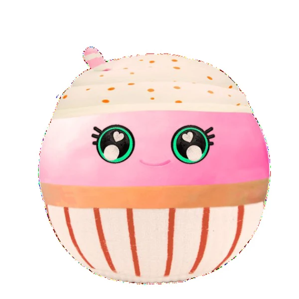 BIGGIES FOODIES PLUSH BALL 45 cm  - MILKSHAKE